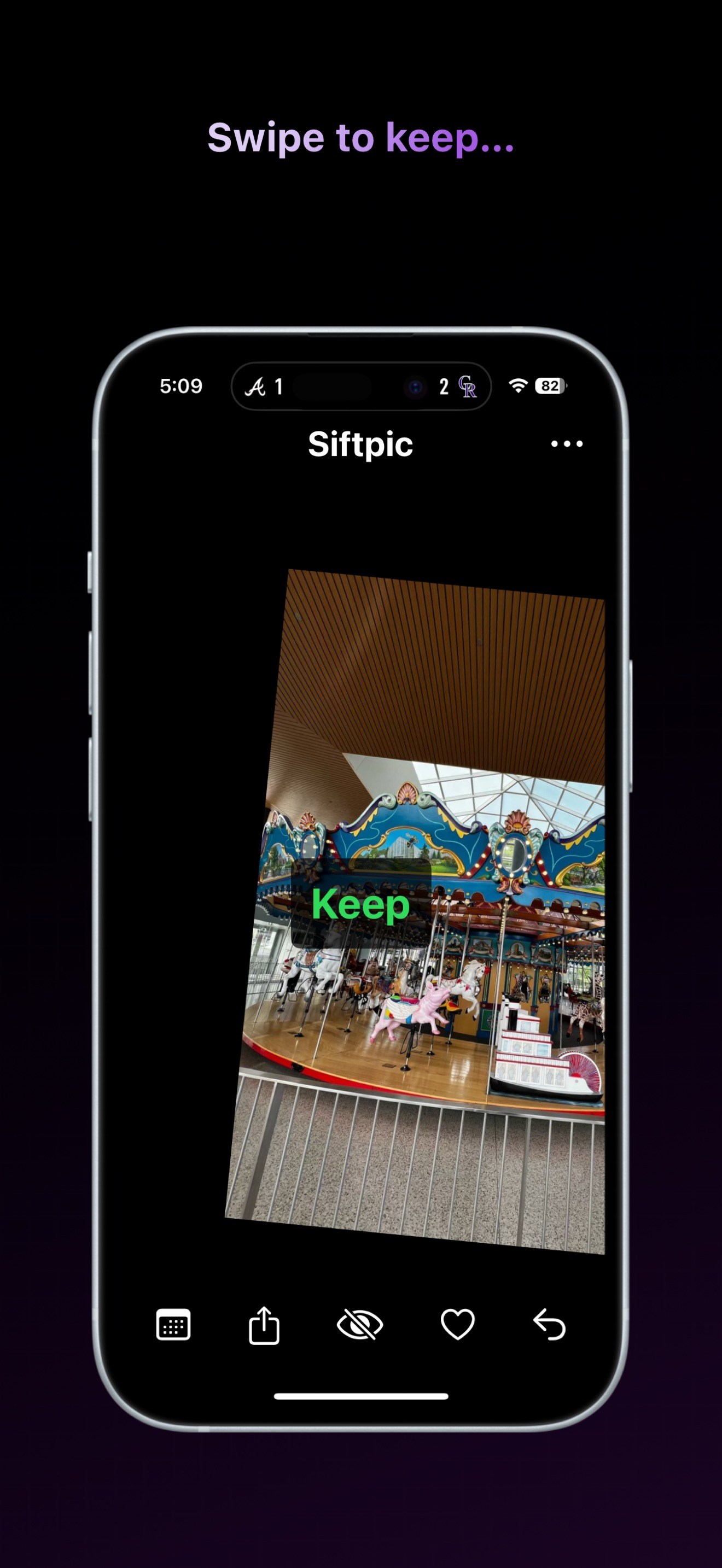 Siftpic App Screenshot